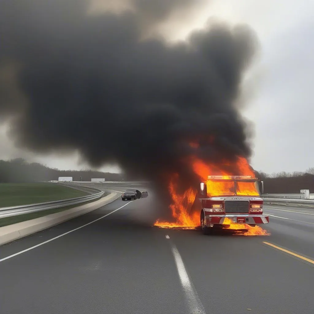 NJ Turnpike Car Fire Today: What You Need to Know